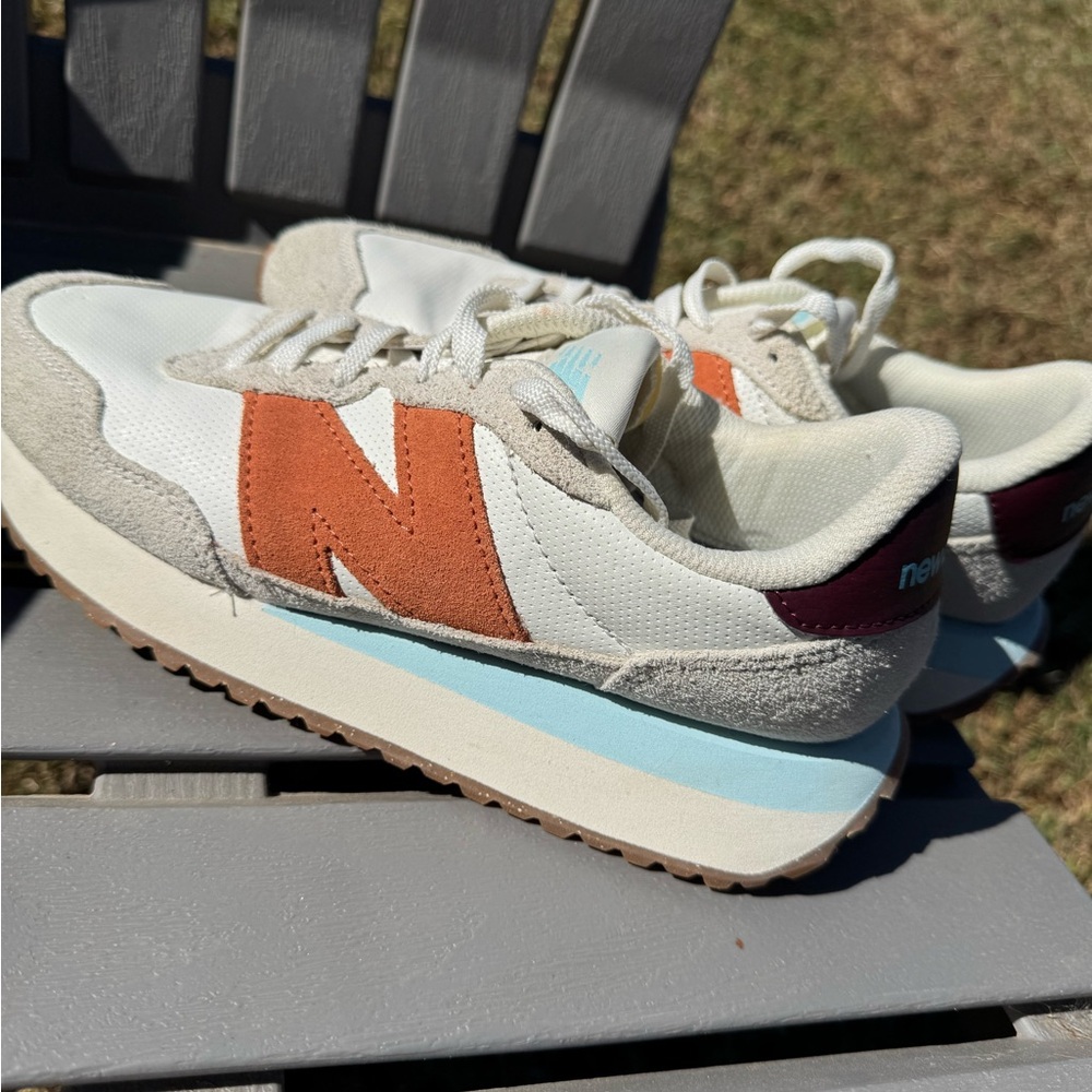 Women’s New Balance White Casual Sneakers